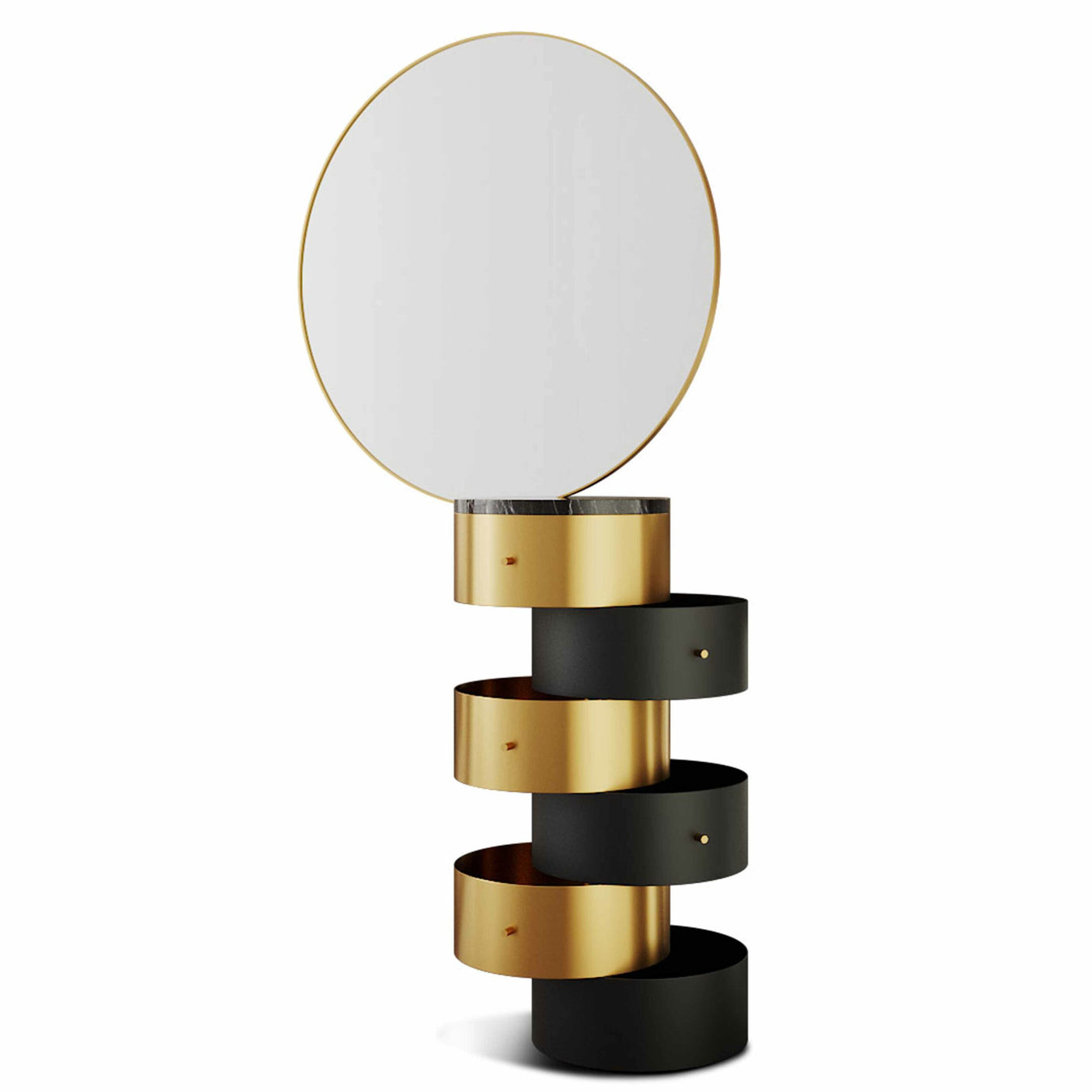 Strings Beauty Table Gold Black, Cocolea, , ,