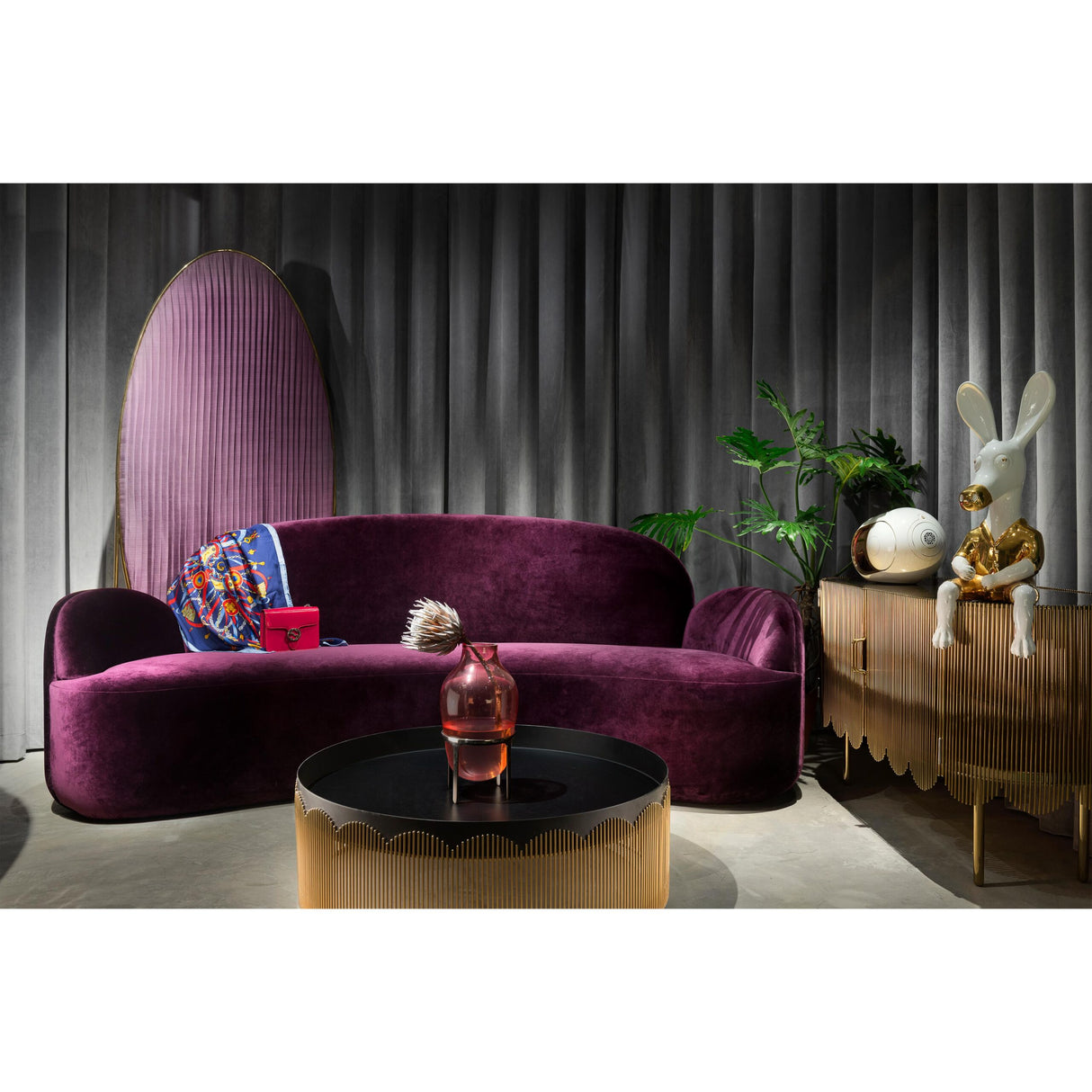Strings Sofa Plum, Cocolea, , ,