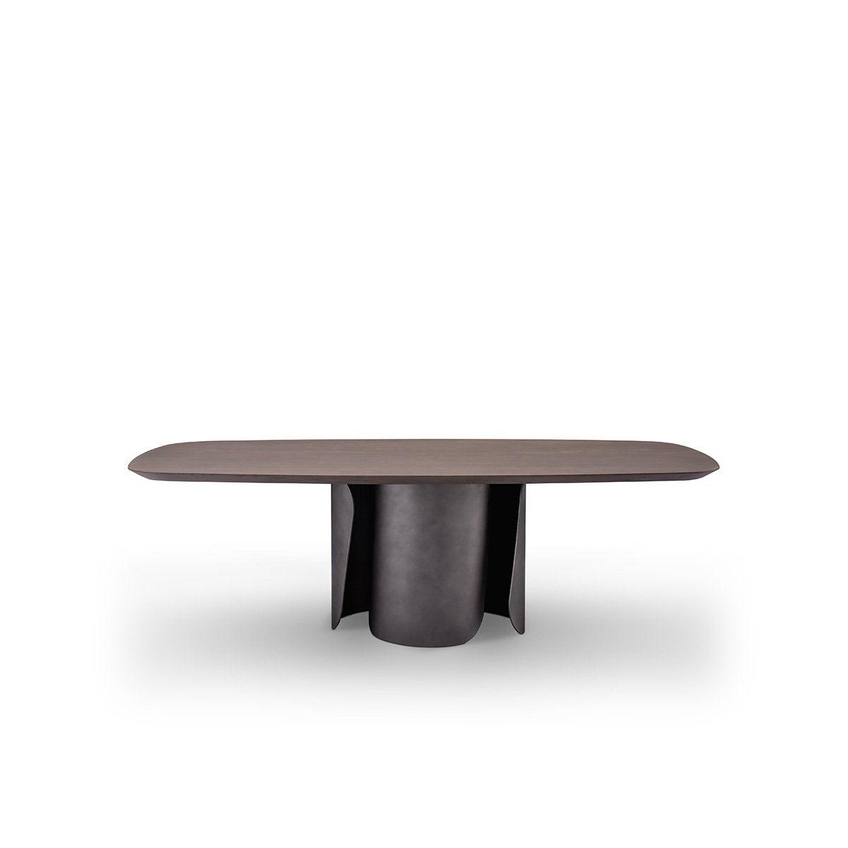 Beaurive Rectangular Light Grey Elm Dining Table on Iron Frame, Maison Debrah, , ,