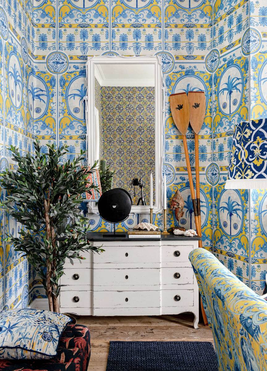 The Villa Wallpaper Mural, Cocolea Natty & Polly, , ,
