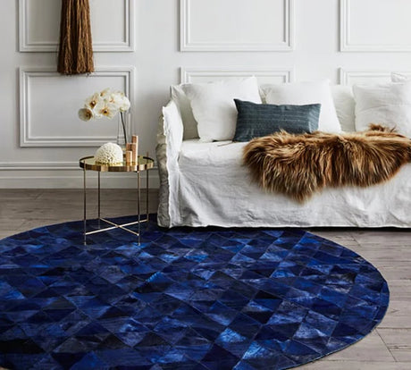 Trilogia Rug Circulo - Blue, Cocolea, , ,