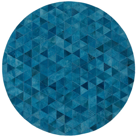 Trilogia Rug - Dark Jade Circulo Art Hide Rug, Cocolea, , ,