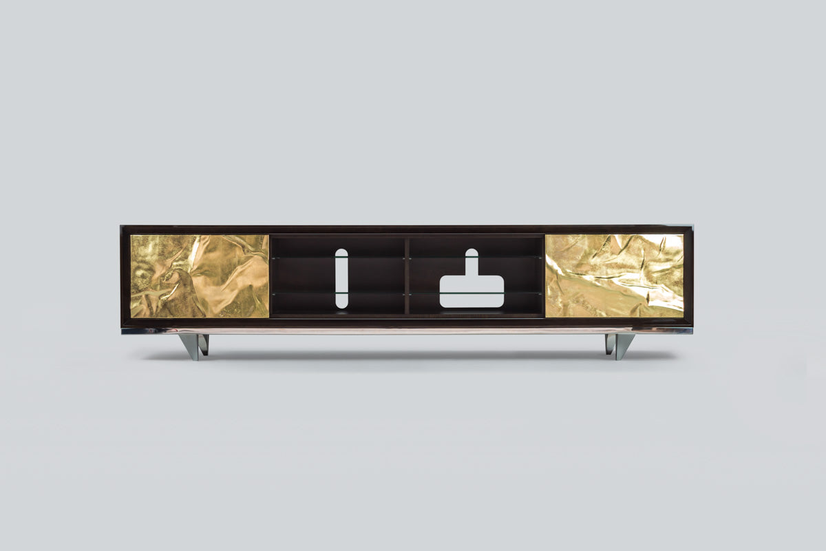 Kres TV Cabinet Gold Leaf, Cocolea, , ,