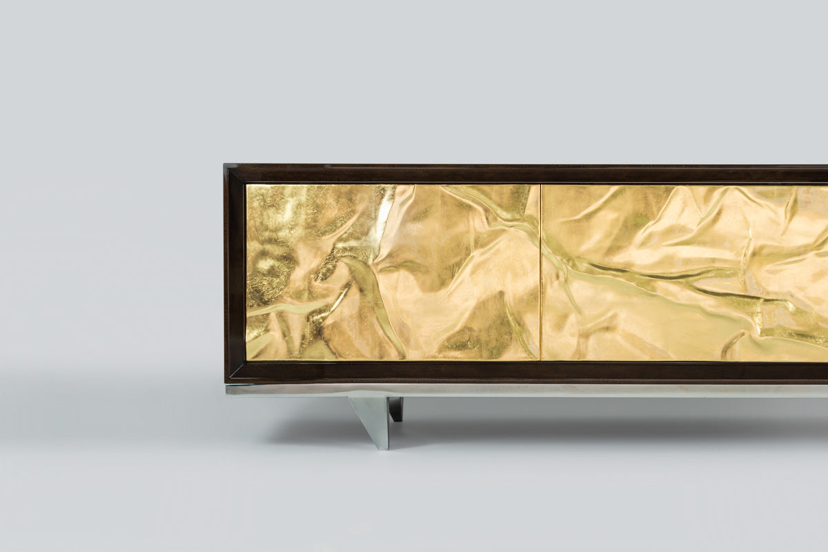 Kres TV Cabinet Gold Leaf, Cocolea, , ,