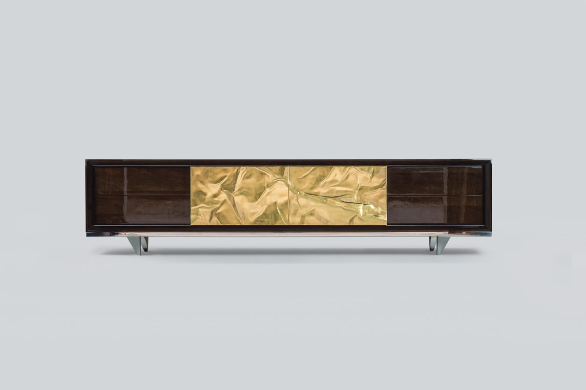 Kres TV Cabinet Gold Leaf, Cocolea, , ,