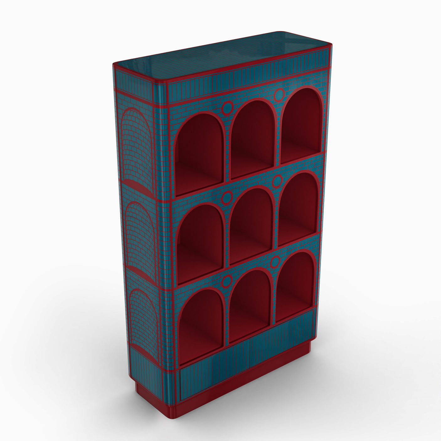 The Count Aubergine Cabinet, Cocolea, , ,