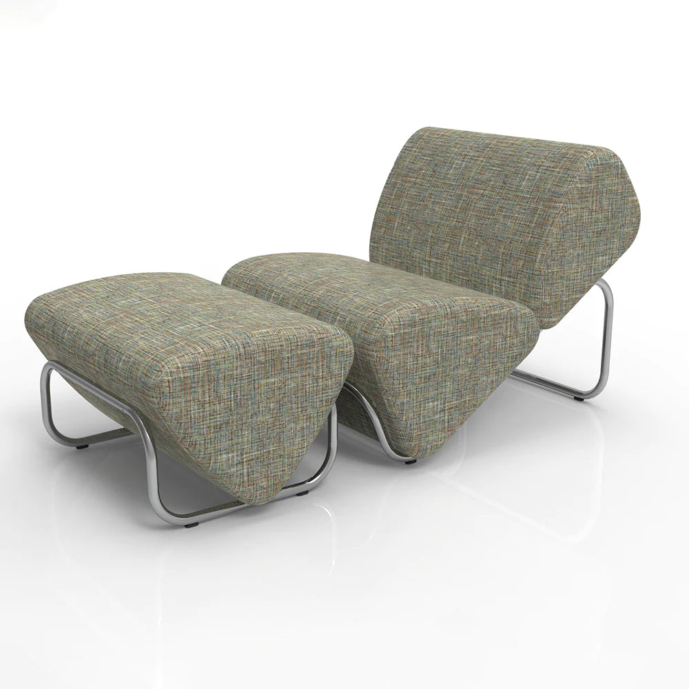 Trend Foot Stool with Bouclé, Cocolea, , ,