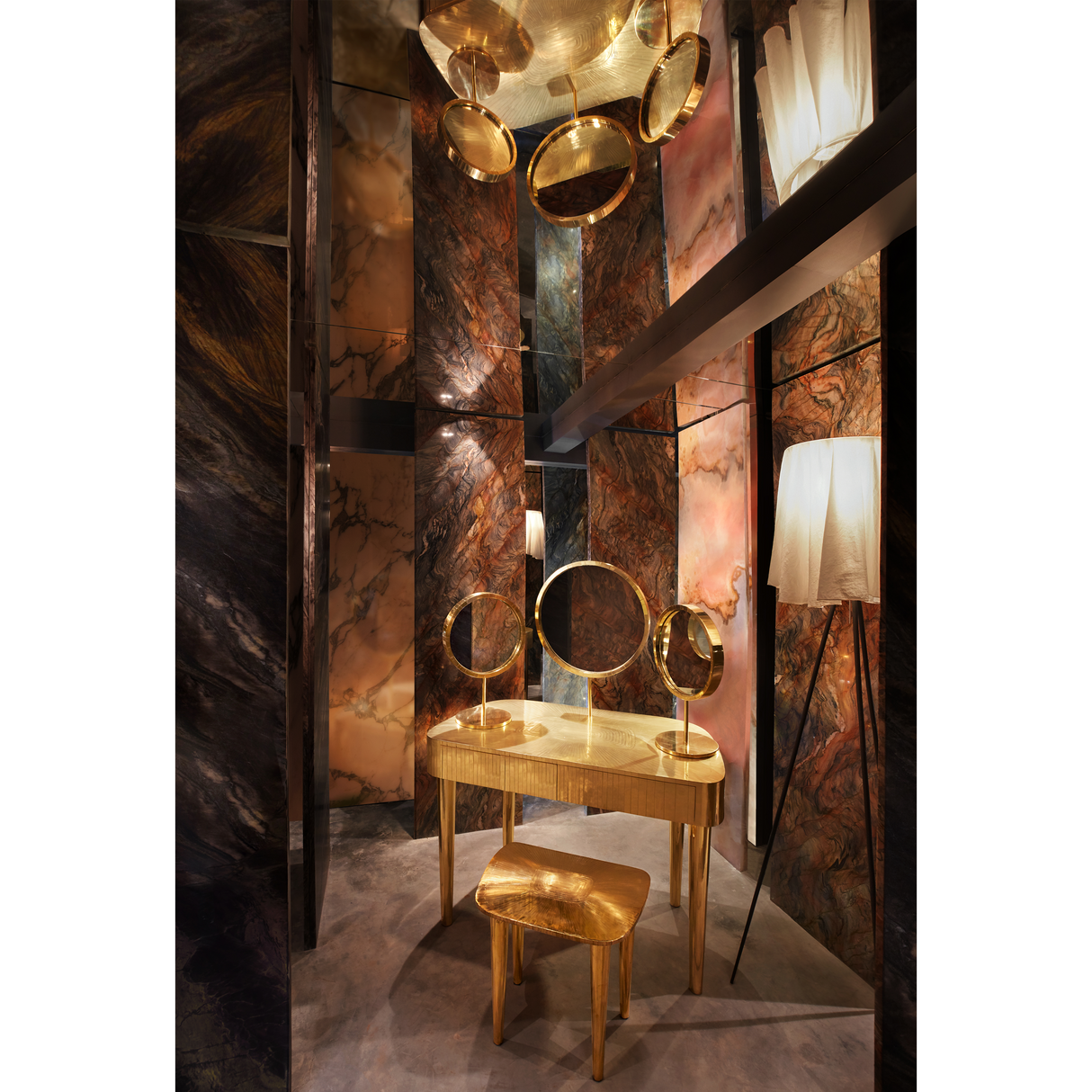 Bijou Oro Stool, Cocolea, , ,