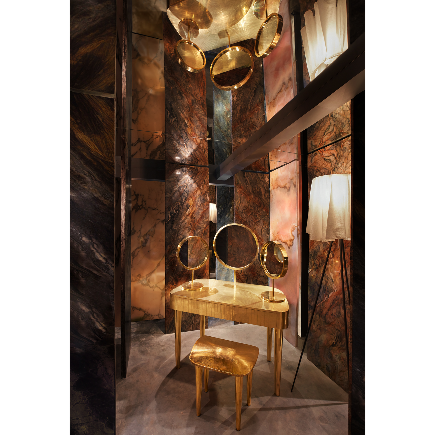 Bijou Oro Stool, Cocolea, , ,