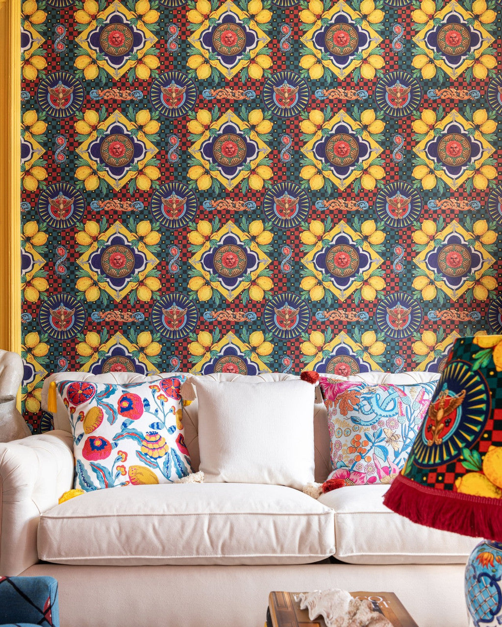 Amalfi Wallpaper, Cocolea Natty & Polly, , ,