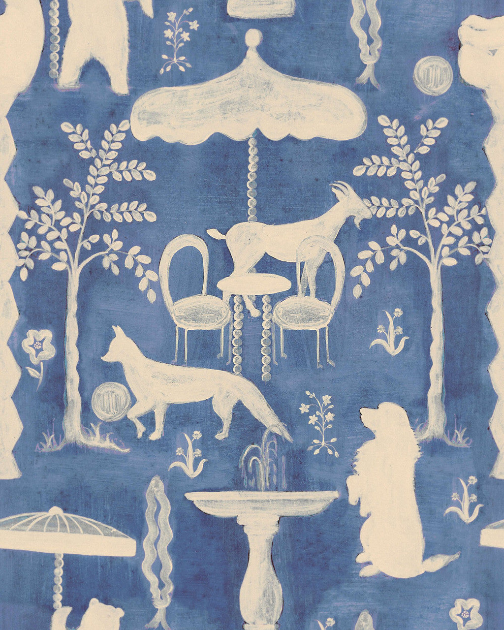 The Hidden Realm Wallpaper, Cocolea Natty & Polly, Dusk, Per roll (52 cm × 10 m),