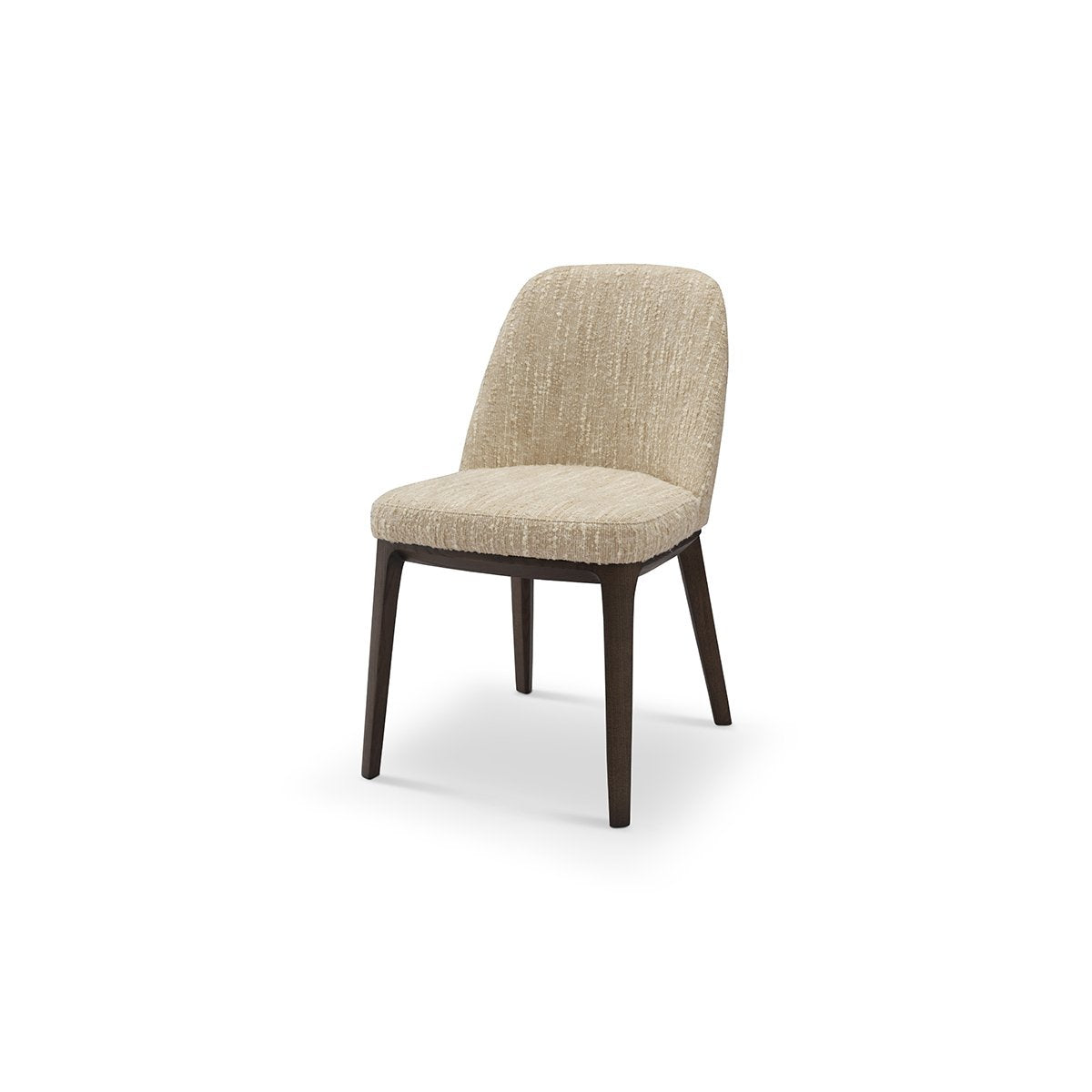 Morven Oatmeal Boucle Dining Chair with Dark Grey Timber Legs, Maison Debrah, , ,
