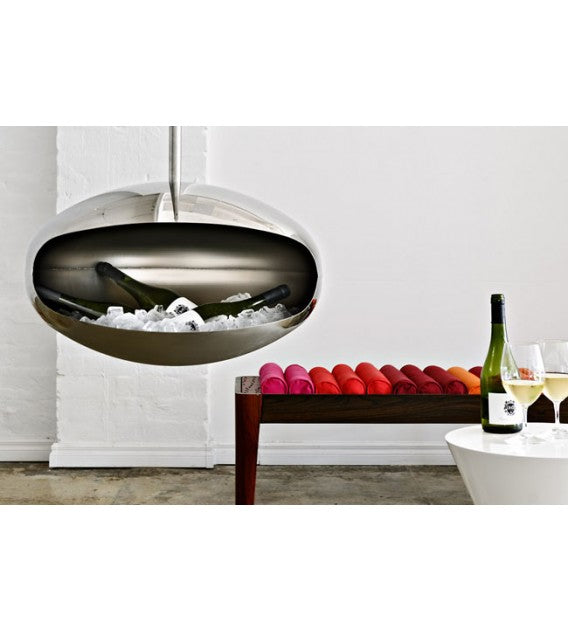 Cocoon Fires Aeris Fireplace Hanging ALL STAINLESS STEEL - Ethanol Fireplace, Cocolea, , ,