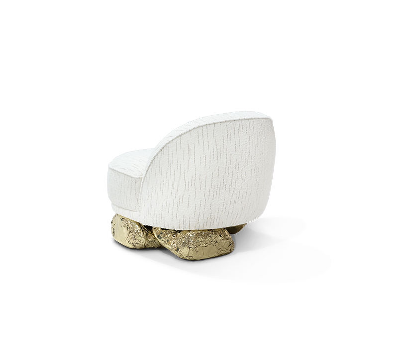 Angra White Armchair by Boca do Lobo – view 4