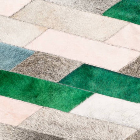 Astila Rug Rectangle - Teal & Emerald, Cocolea, , ,