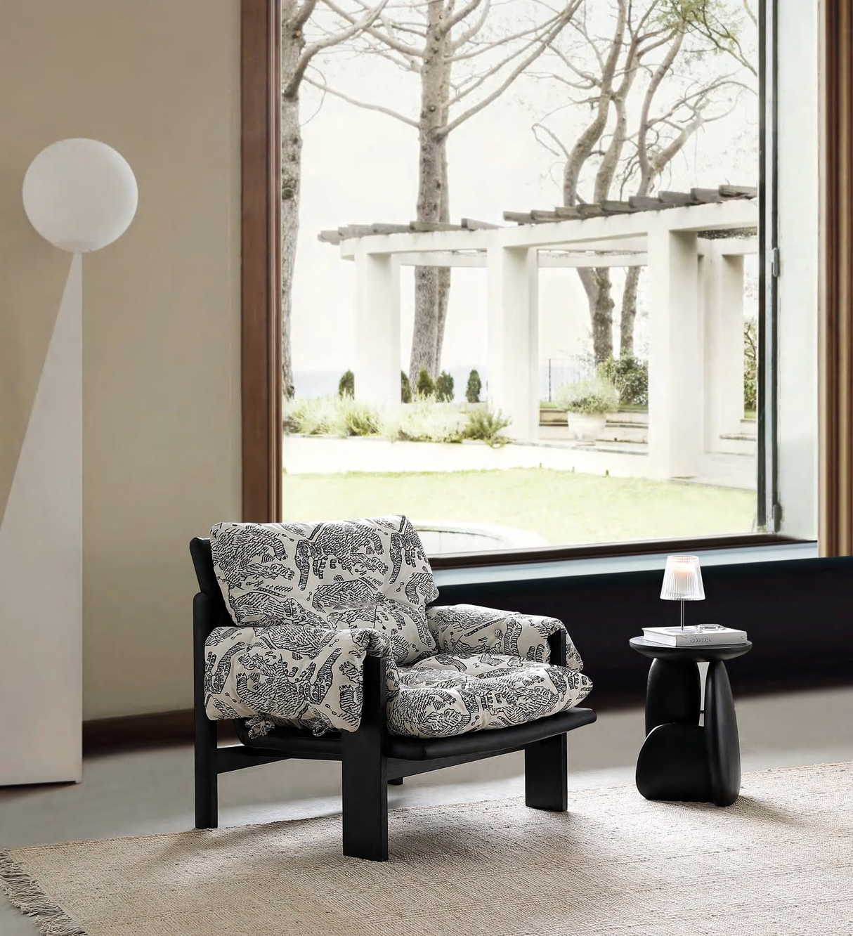 Lazio Timber Armchair, Cocolea, , ,