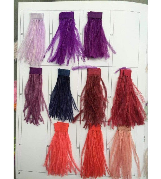 Ostro Genuine Ostrich Feather Brass Ceiling Pendant Chandelier, Cocolea, , ,