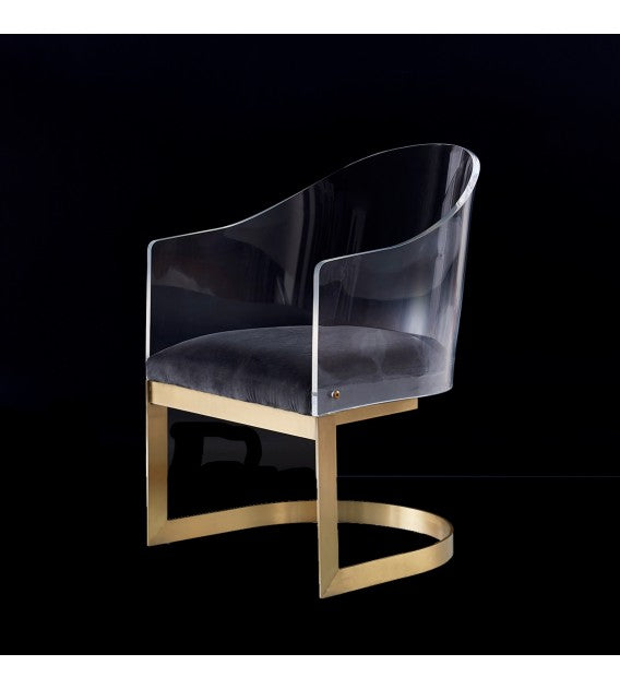 Monty Lucite Acrylic Floating Tub Chair - CUSTOMISE, Cocolea, , ,