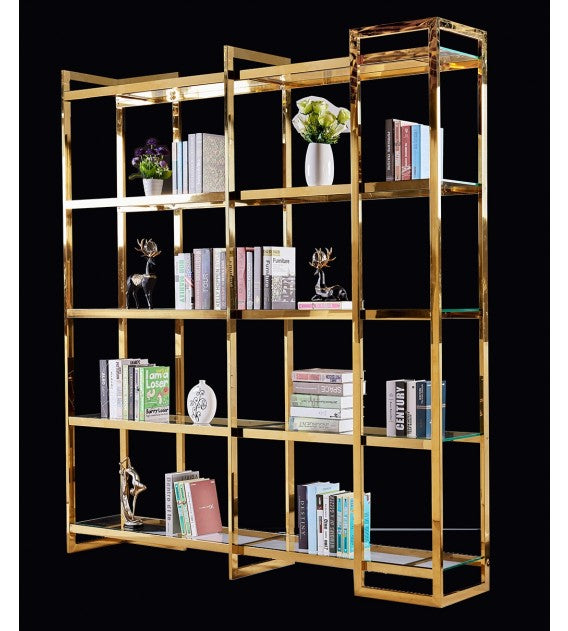 Harriott Rectangle Large Open Metal Bookshelf - CUSTOMISE, Cocolea, , ,