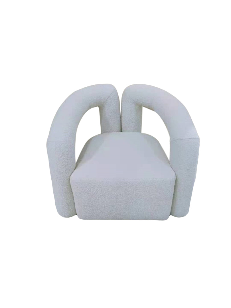 Eundo Boucle Single Sofa Chair, Cocolea, , ,