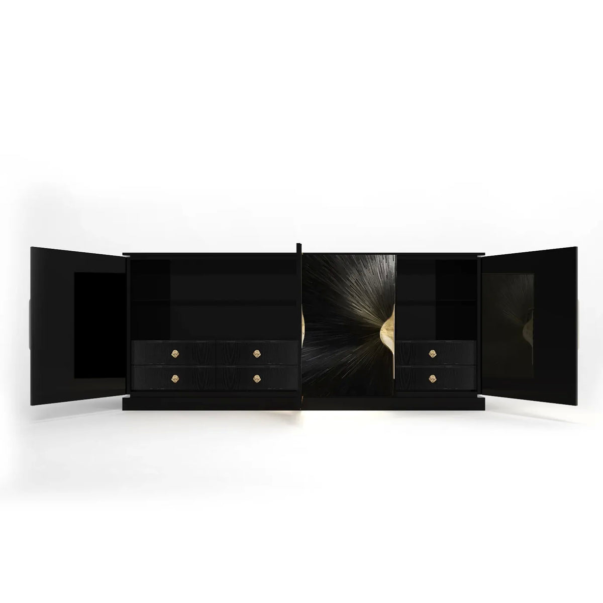 Celine Straw Cabinet by KOKET – view 3