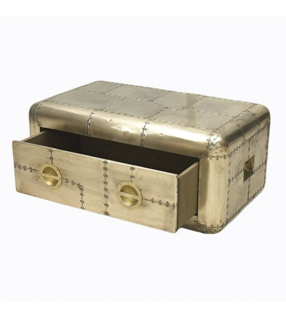Aircraft Coffee Table Small - Jet Brass, Cocolea, , ,
