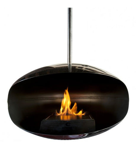Cocoon Fires Aeris Fireplace Hanging ALL STAINLESS STEEL - Ethanol Fireplace, Cocolea, , ,
