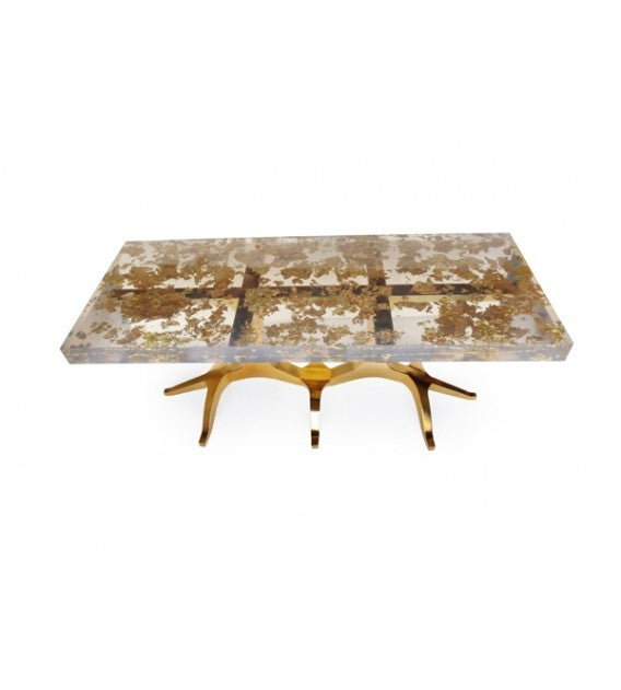 Billionaire Coffee Table 24ct Gold Leaf, Cocolea, , ,