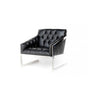 Frederika Black Chesterfield Floating Back Armchair, Cocolea, , ,