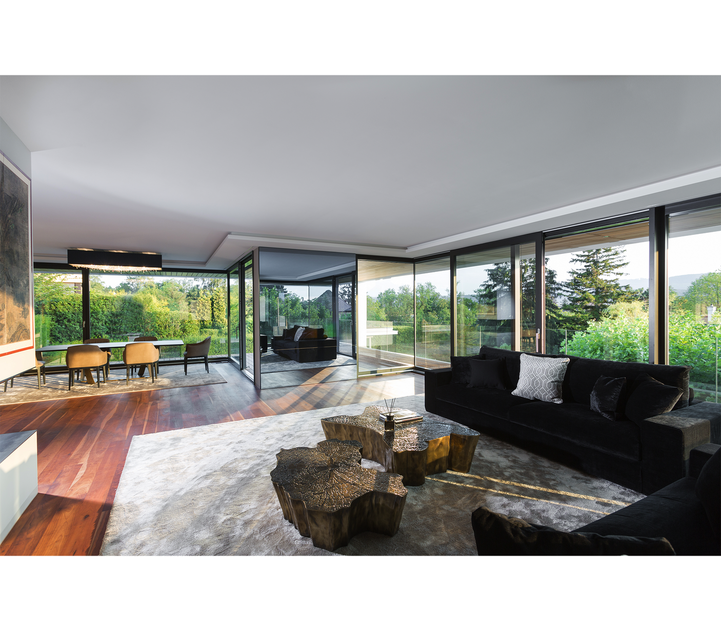 Eden Patina Brass Center Table, Cocolea, , ,