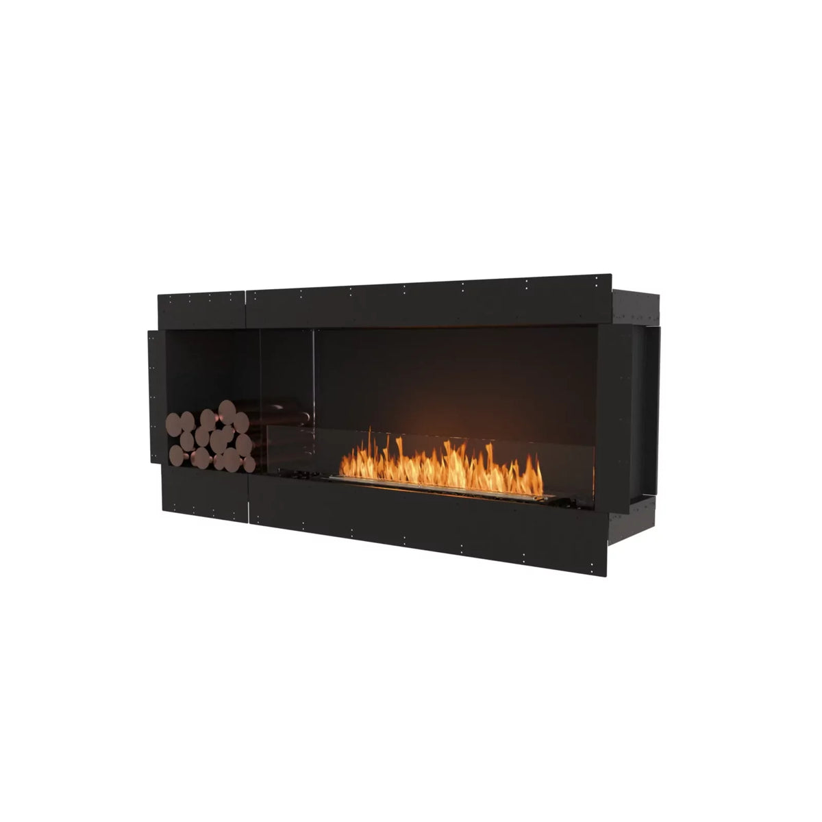 EcoSmart Fire Flex 68SS Fireplace Insert – Box Left