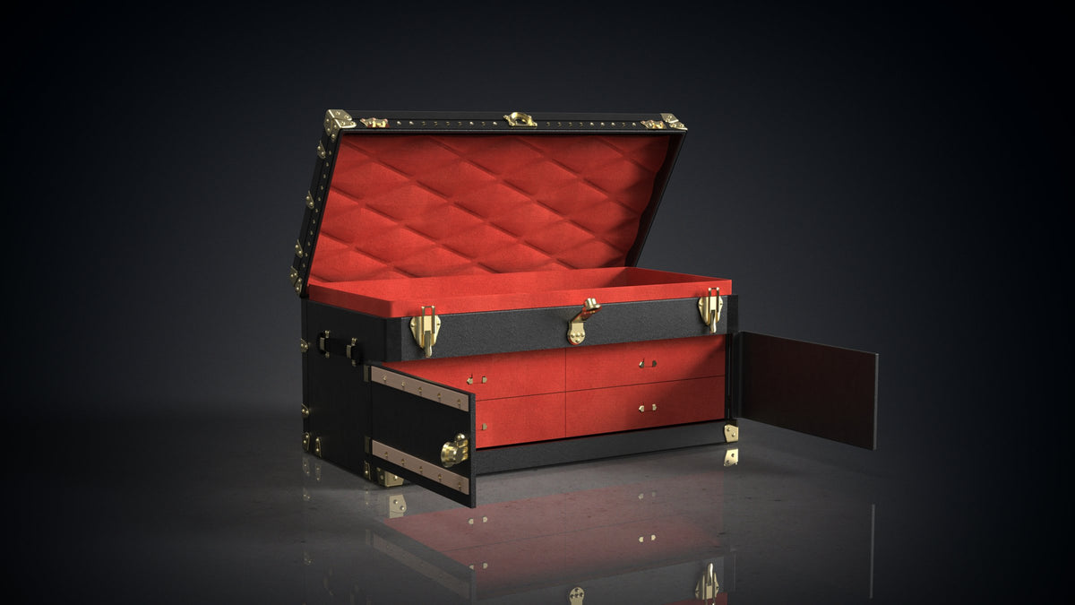 MG Obsidian Trunk Coffee Table by Gordon Gu, MG Art collection at Cocolea