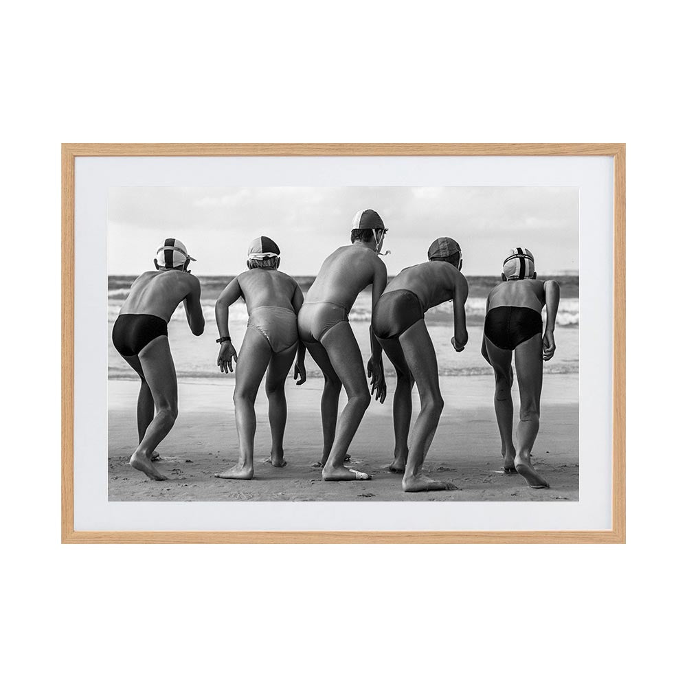 Ready Set Go by Tony Potts | Framed Art Print, Fine Print Co, 500 x 760 mm, Photographic Paper, Scandi Frame