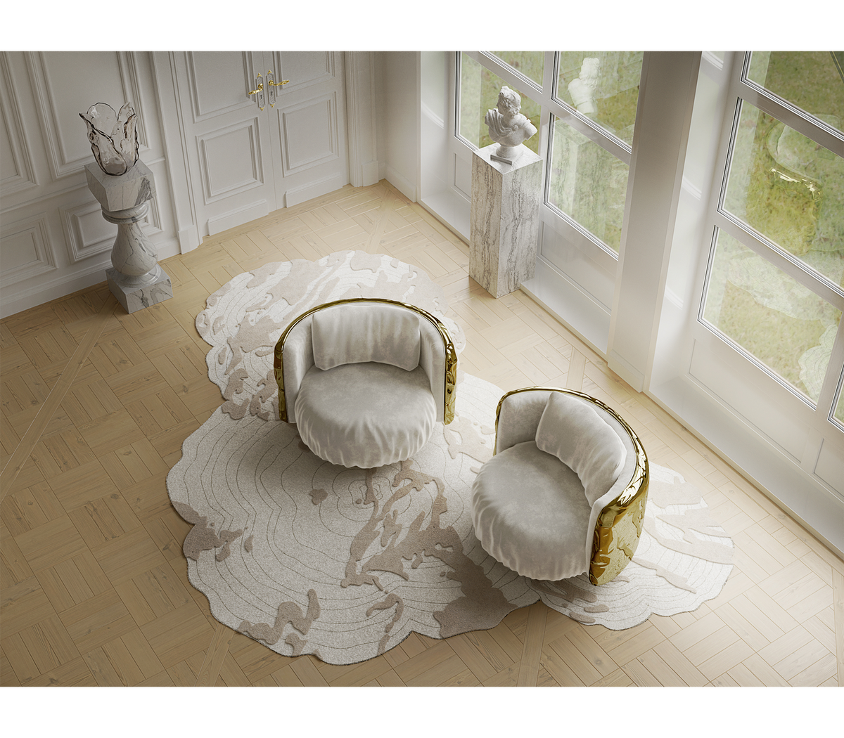 Fortuna Rug by Boca do Lobo – view 7