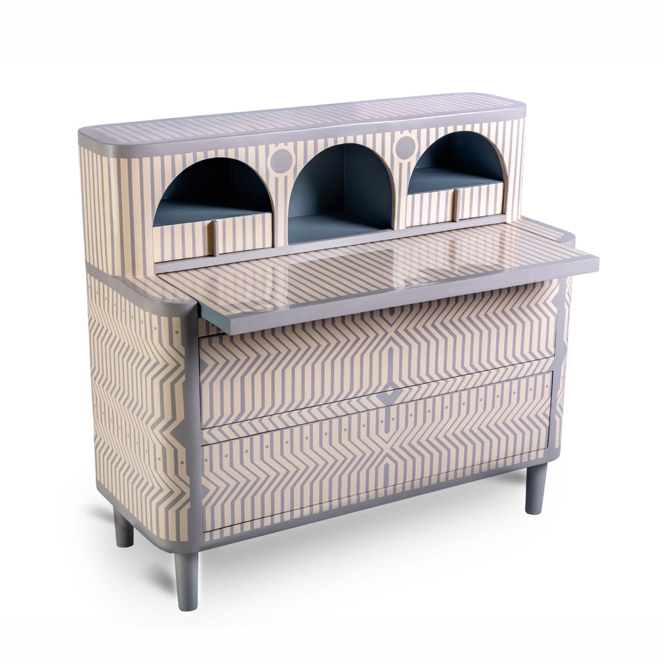 The General Aubergine Study Table, Cocolea, , ,