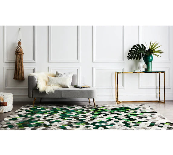 Angulo Rug - Green, Cocolea, , ,