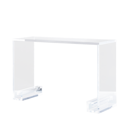 Cleopatra Lucite Acrylic Console Desk Table - CUSTOMISE, Cocolea, , ,