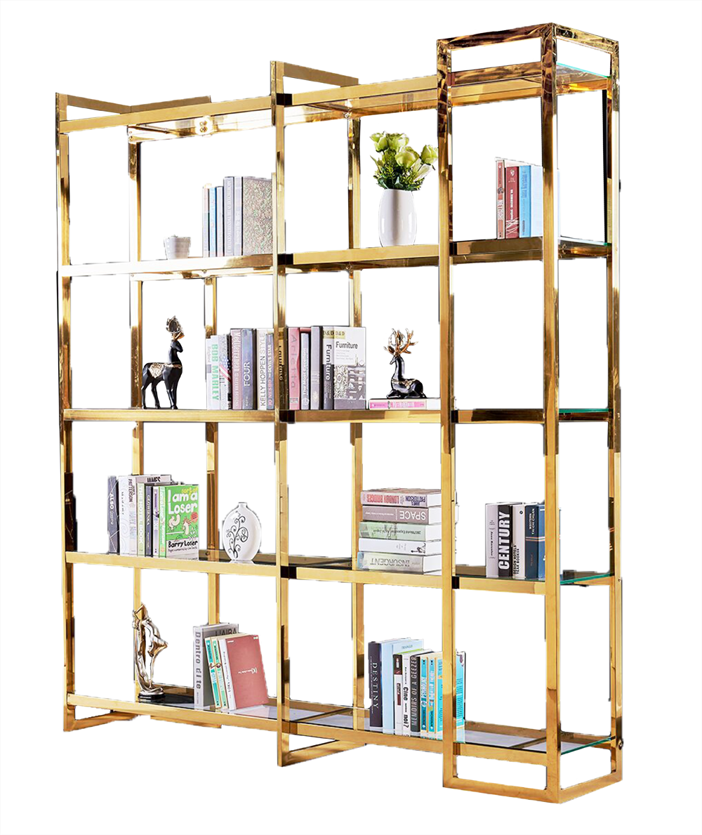 Harriott Rectangle Large Open Metal Bookshelf - CUSTOMISE, Cocolea, , ,