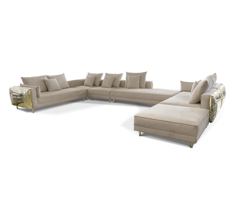 Imperfectio Cream Modular Sofa by Boca do Lobo – view 2
