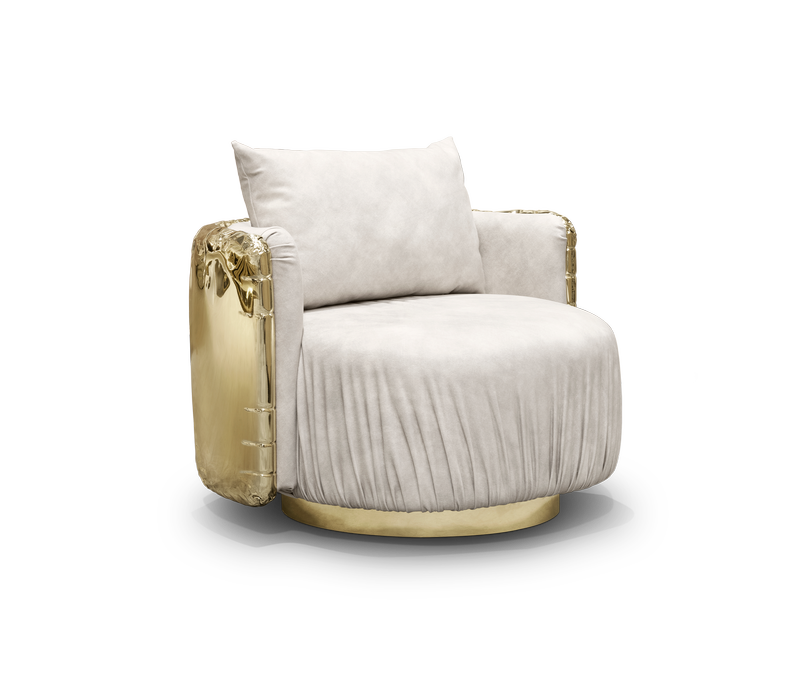 Imperfectio Round Armchair by Boca do Lobo – view 2