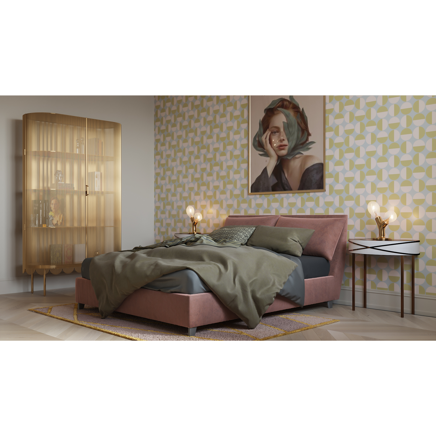 Stella Console Jade Small Oro, Cocolea, , ,