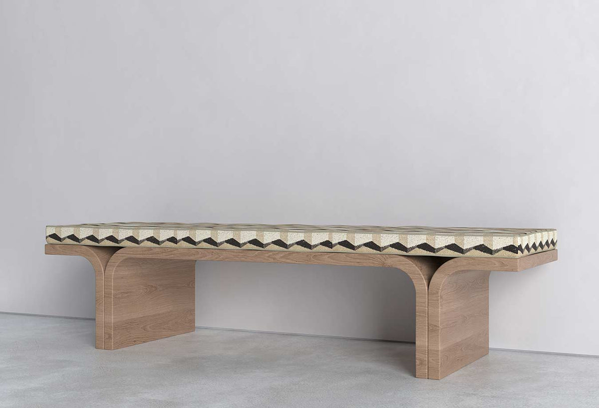 Noah Bench by kwerk, Australian made luxury bench seat, Cocolea