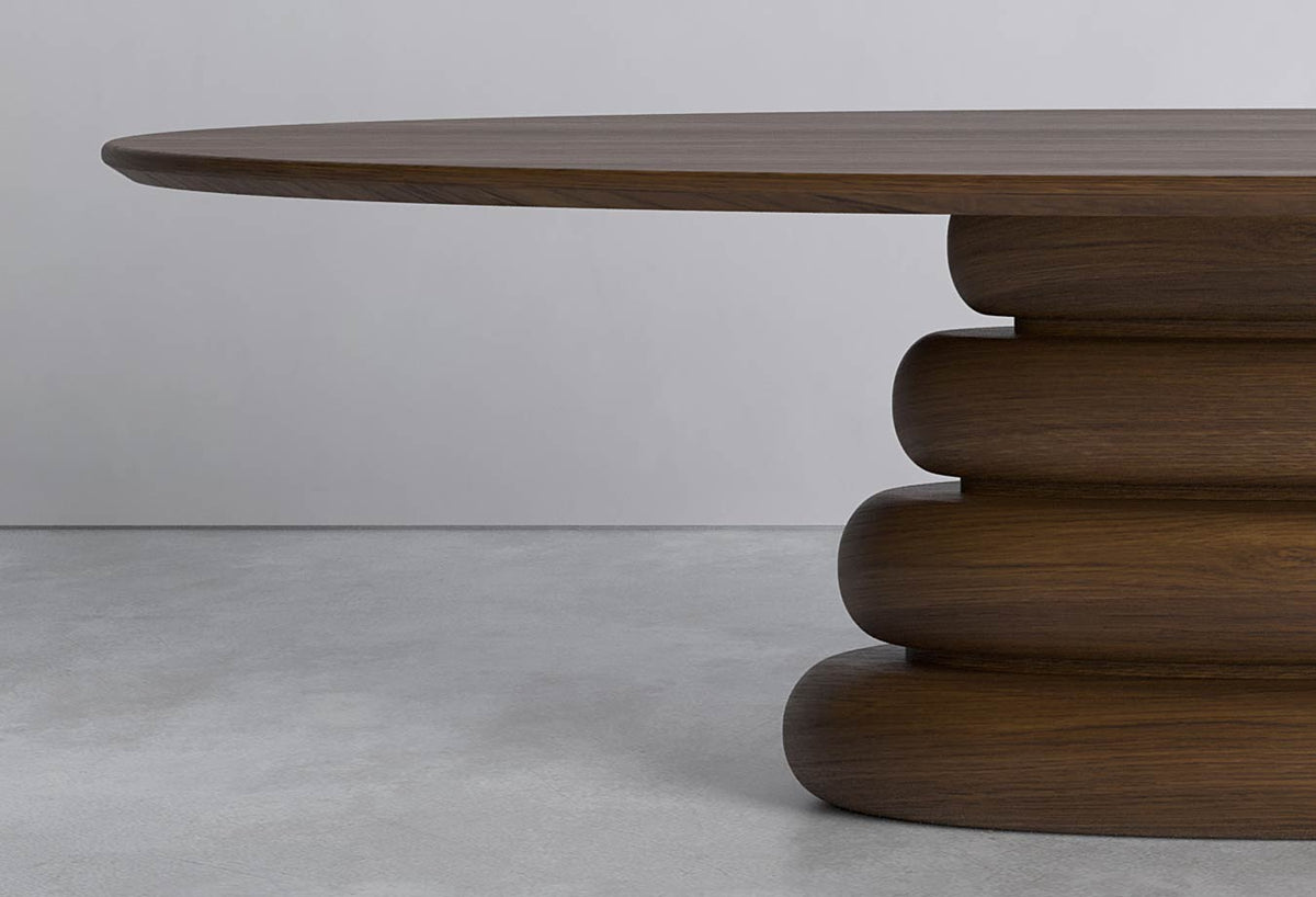 Hamilton Dining Table by kwerk, Australian made luxury dining table, Cocolea