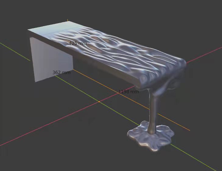 Liquid Series Chrome Coffee Table, Cocolea, , ,
