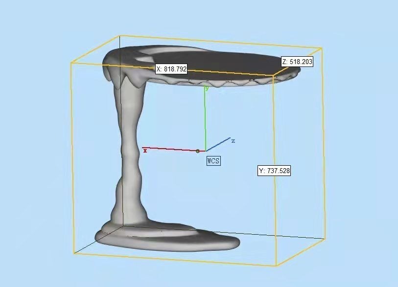 Liquid Series Chrome Side Table, Cocolea, , ,