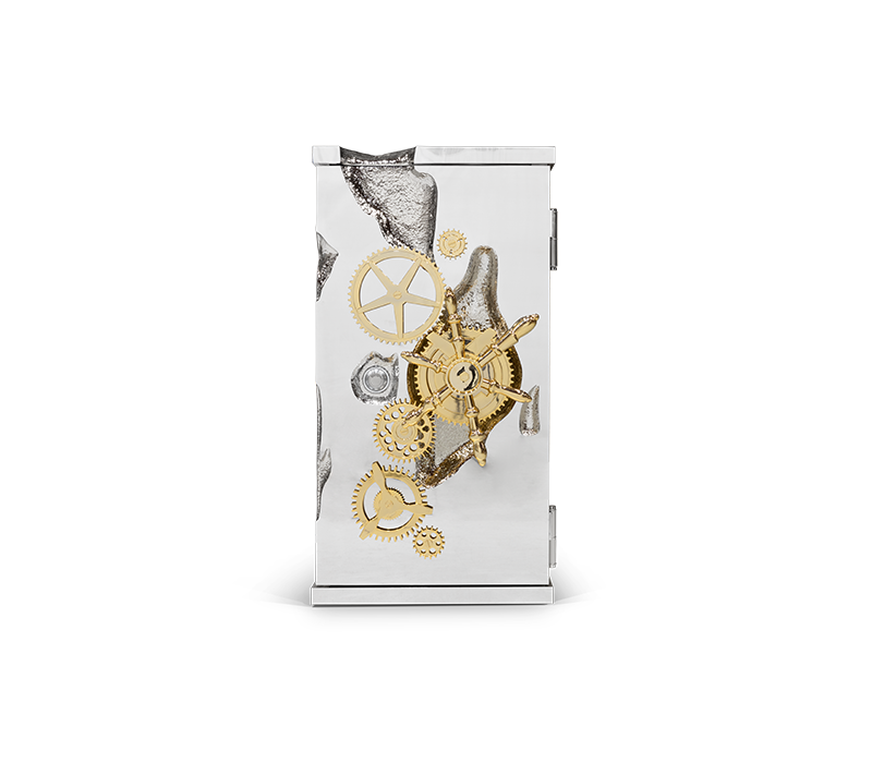 Millionaire Silver Cigar Luxury Safe by Boca do Lobo