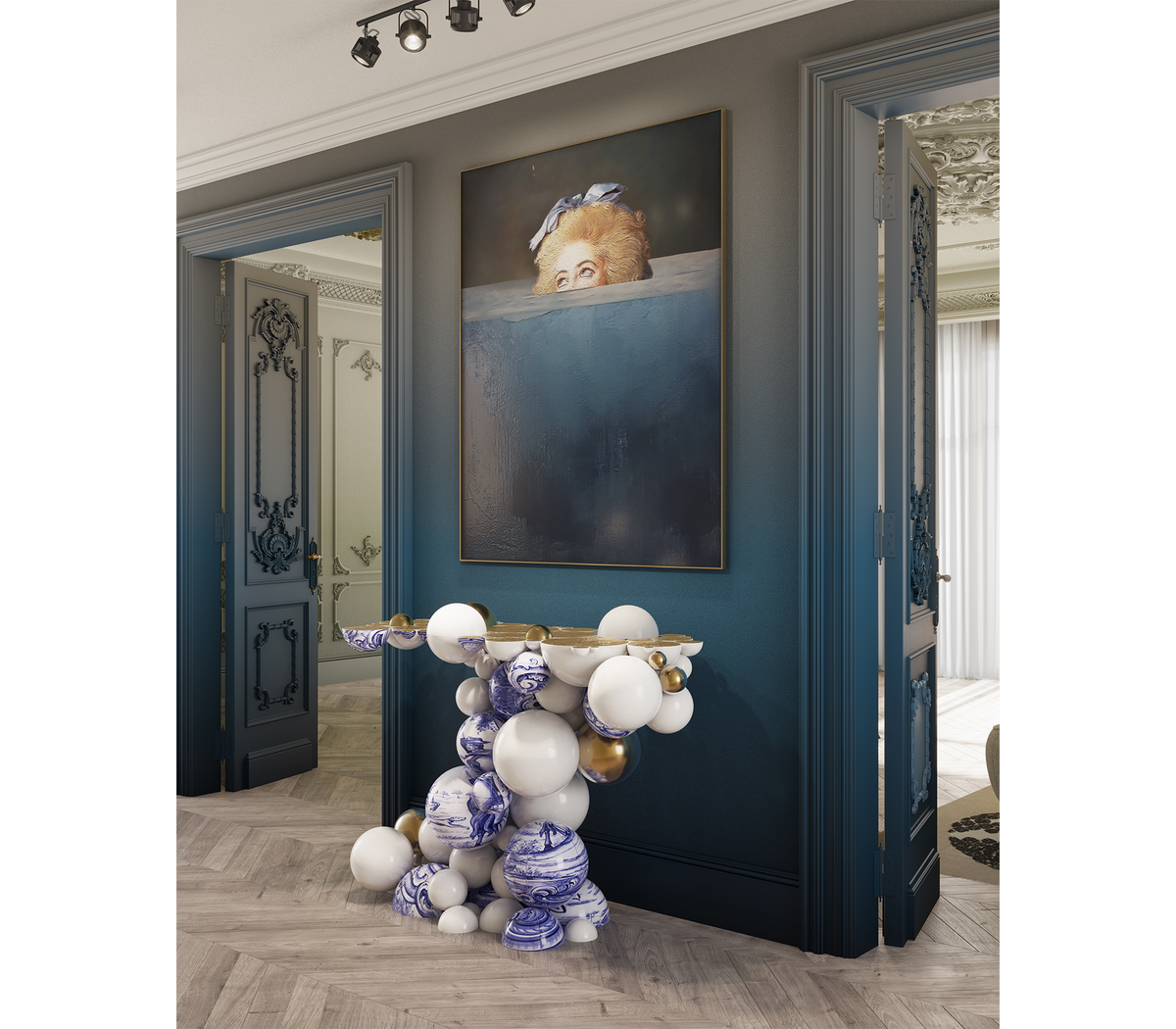 Newton Heritage Console by Boca do Lobo – view 9