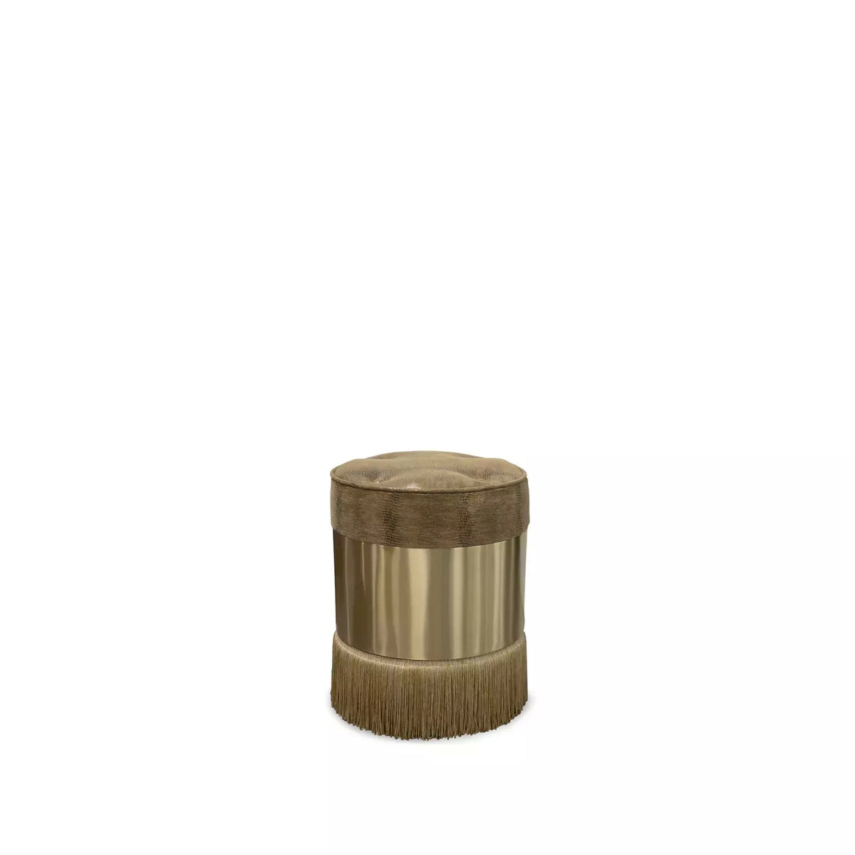 Olivia Leather Stool by KOKET – view 2