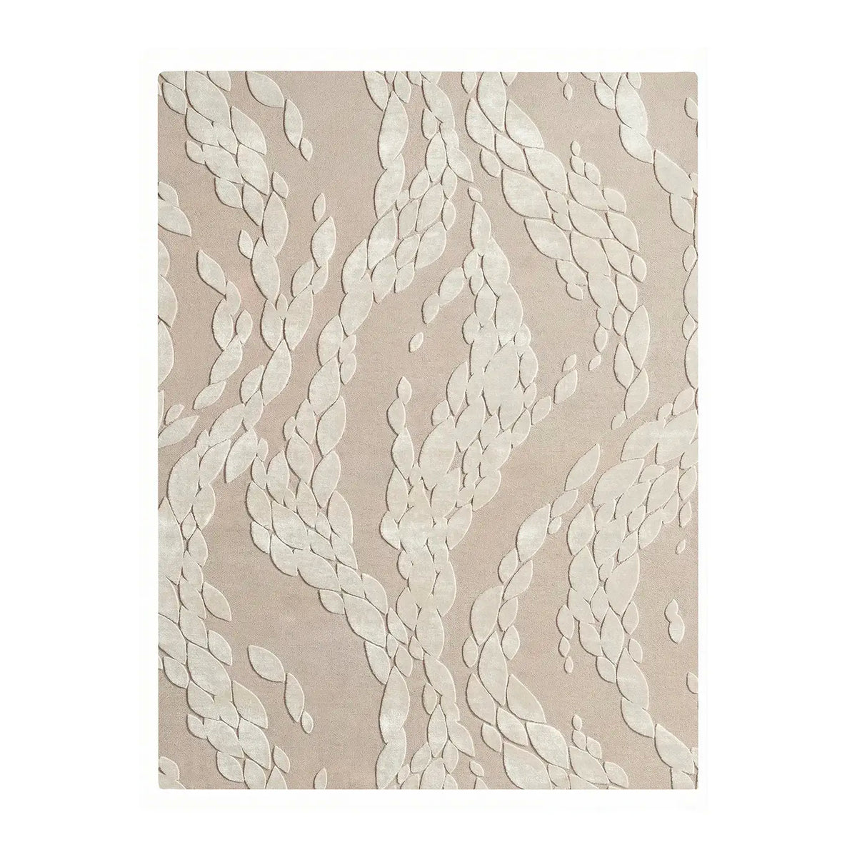 Ophidia Beige Rug by KOKET