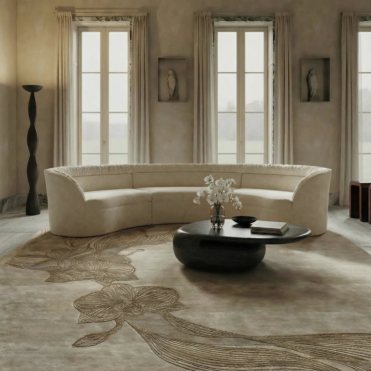 Orchid Taupe Rug by KOKET – view 3
